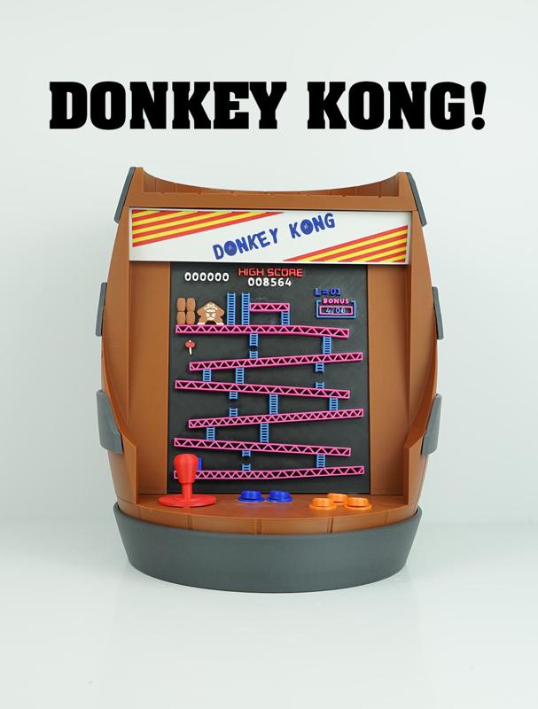 Functional Donkey Kong Arcade! No Need for AMS, Supports!