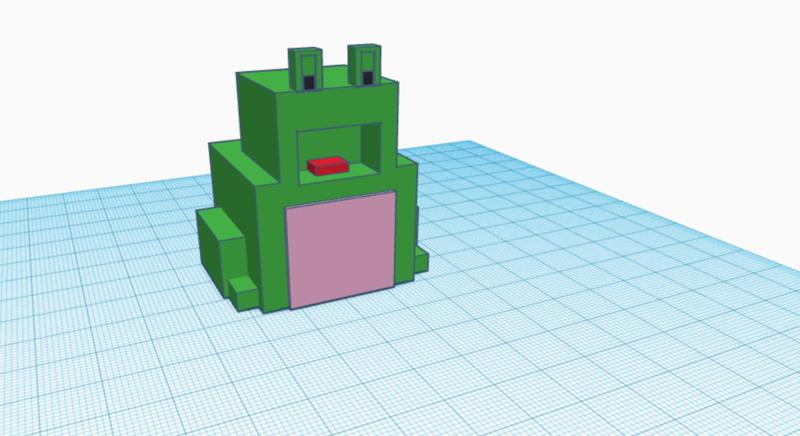 Keebo: the 8 bit frog