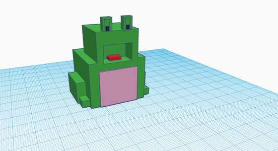 Keebo: the 8 bit frog