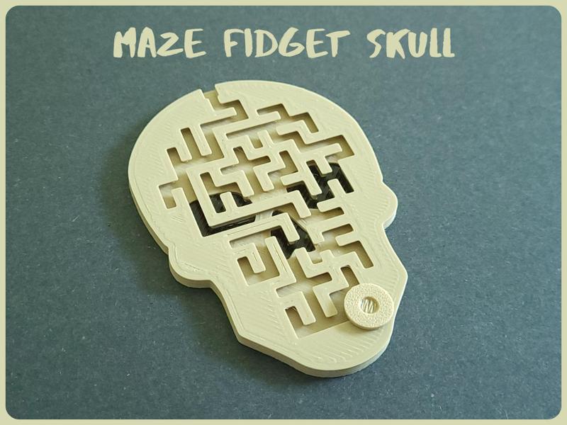 Fidget Puzzle Maze Scull (Beta)