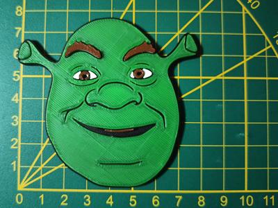Shrek fridge magnet