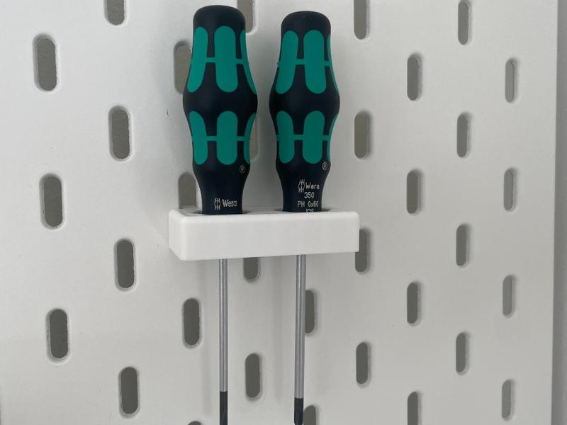 Skadis 2 Wera Screwdriver Holder