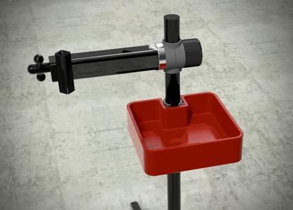 Square Tray for Bike Stand / 38mm Pole