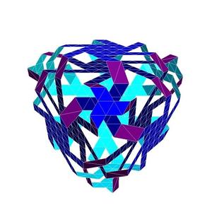 ROELOFS 2.0 TRUNCATED TETRAHEDRAL POLYKNOT 1