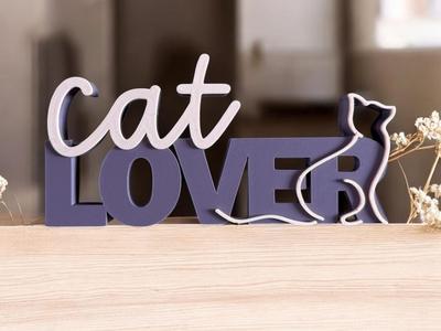 Cat Lover // Lettering