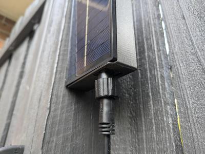 Solar Panel bracket for Outdoor Festoon String Lights