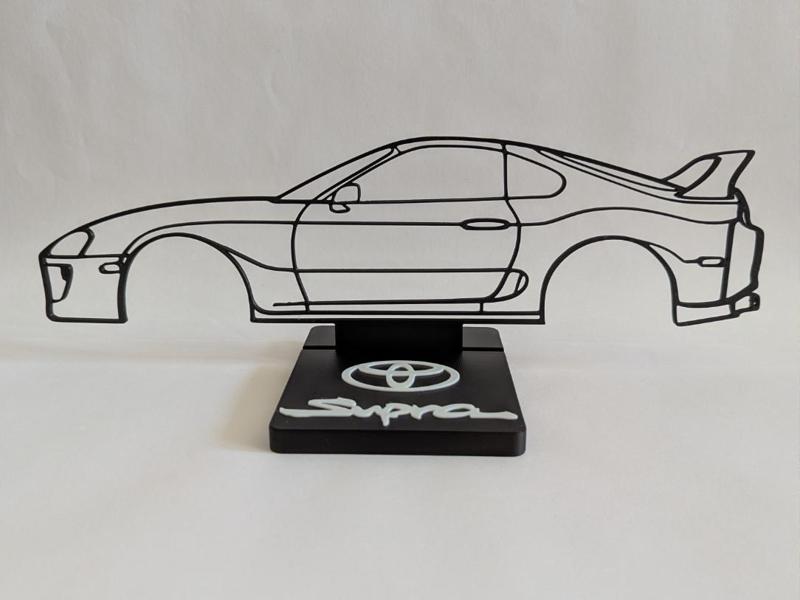 Toyota Supra MK4 silhouette