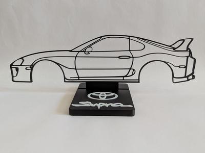 Toyota Supra MK4 silhouette