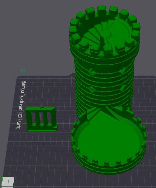 Medieval Dice Tower Stair Edition
