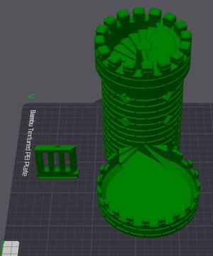 Medieval Dice Tower Stair Edition