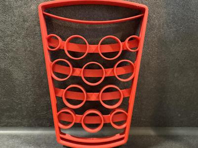 Cookie cutter / biscuit cutter in Dubbeglas design
