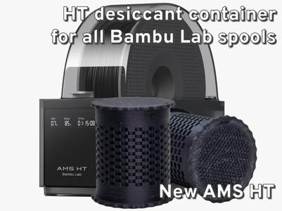 AMS HT high temperature desiccant container