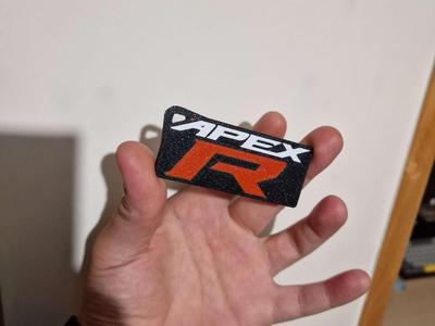 APEX RACER keychain (two version)