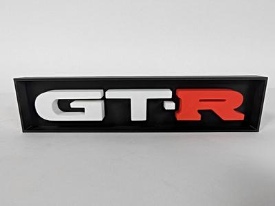 GT-R Shadow Box Desk Sign 
