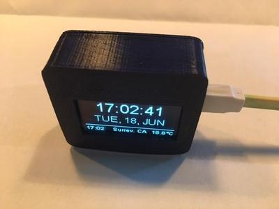 Wemo mini with 1.3 oled snap case