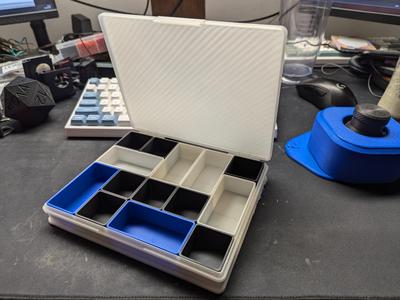 Parametric organizer box