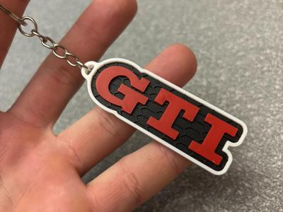 Volkswagen GTI Keychain