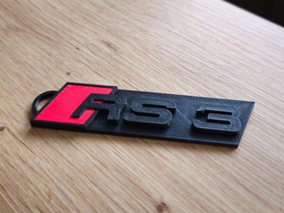 Audi RS3 Keychain