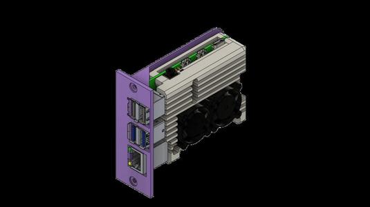 Raspberry Pi 4 Heatsink panel