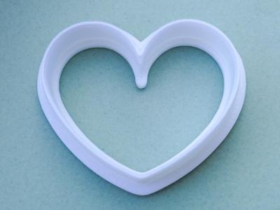 Heart Polymer Clay Cutter For Earrings Necklaces