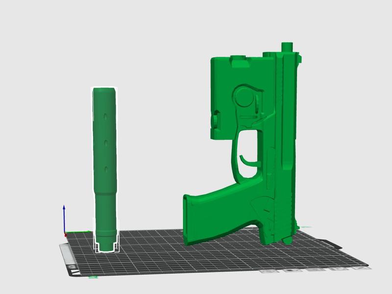 METAL GEAR GUN HK Mk23 Mod0 SOCOM HD