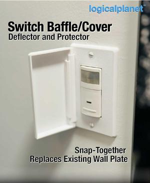 Wall Switch Cover/Baffle 