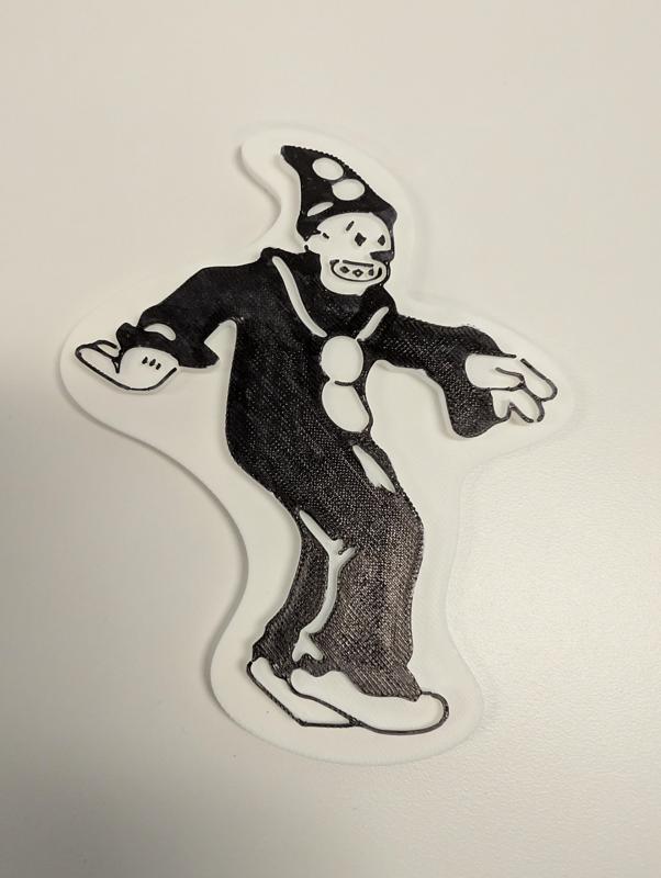Koko the Clown Art