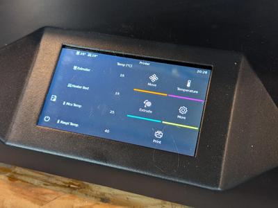 Creality Ender 7 - Waveshare 4.3" LCD Mount