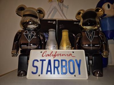 Daft Punk "STARBOY California" Numberplate
