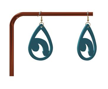 Naughty keychain / earrings