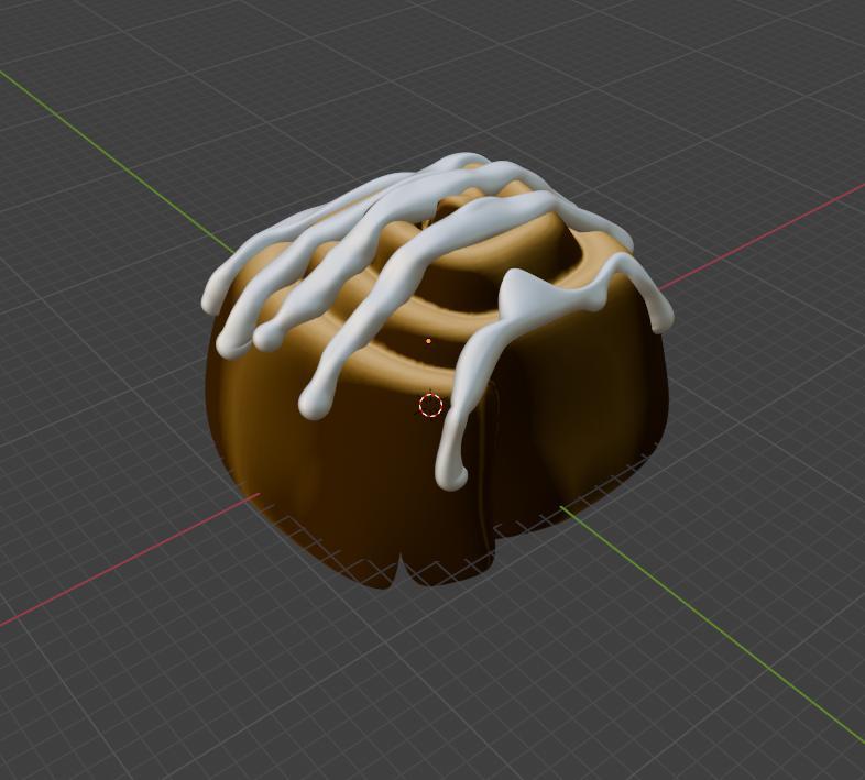 Cinnamon Roll Designer Keycap