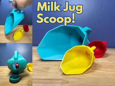 Milk Jug Scoop! 