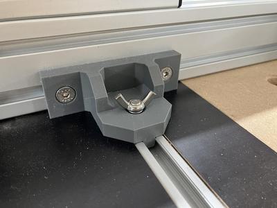 Adapter for Connecting Sled to Base Plate on Milling Table