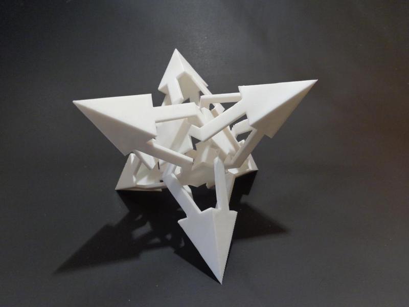 ESCHER 2.0 STAR CUBIC POLYKNOT 1