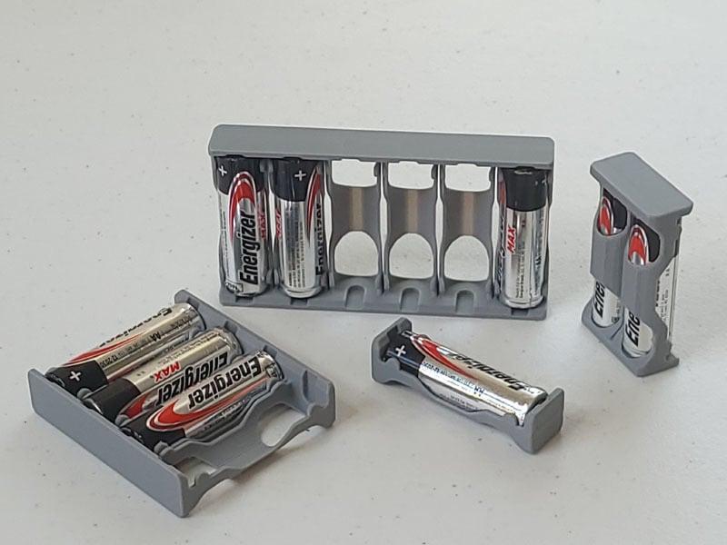 Unibody AA Battery Caps