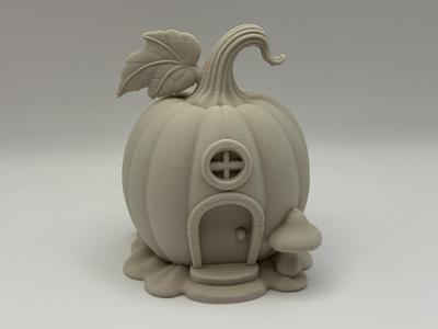 Pumpkin Fairy House