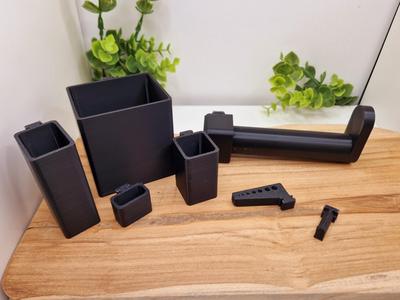 Heavy-duty shelving accessories
