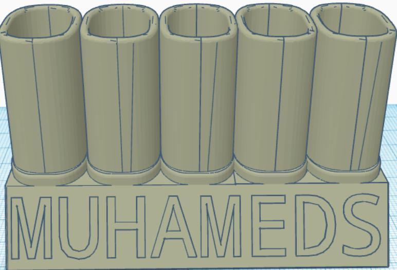 Muha Meds stand holds 5 Carts