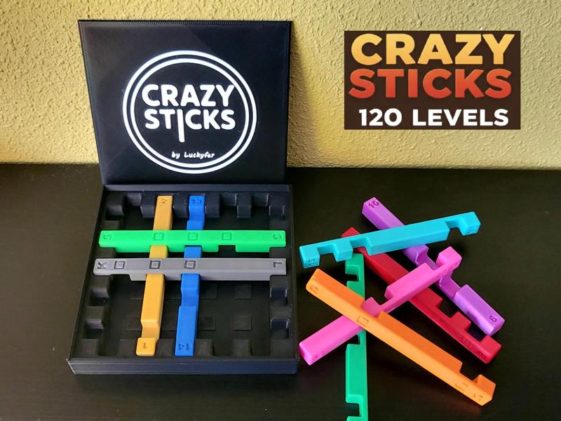 Crazy Sticks Puzzle - 120 Levels !!!