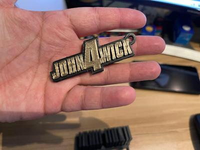 John wick 4 keychain and phone stand