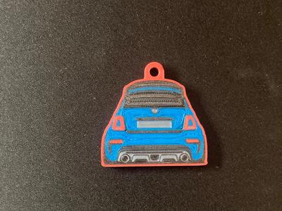 Keychain Fiat 500 Abarth
