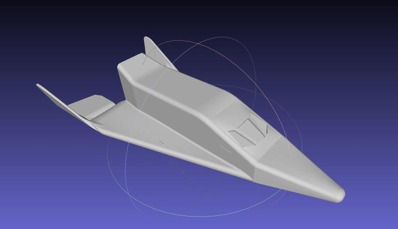 X-20 Dyna-Soar Spaceplane Rough Model