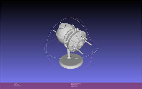 Vostok Capsule Printable Board Game Scale Space Race Micro Miniature