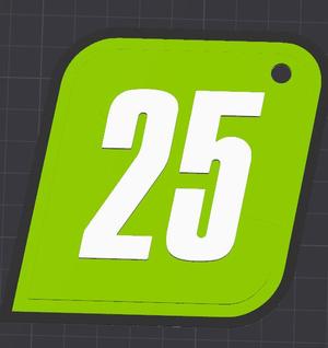 Farming Simulator 25 Keychain