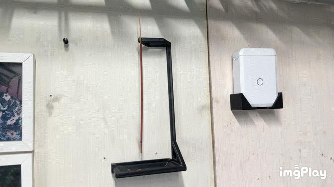 Perfect Incense Holder. Includes Wall Mount