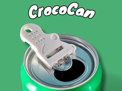 CrocoCan can open