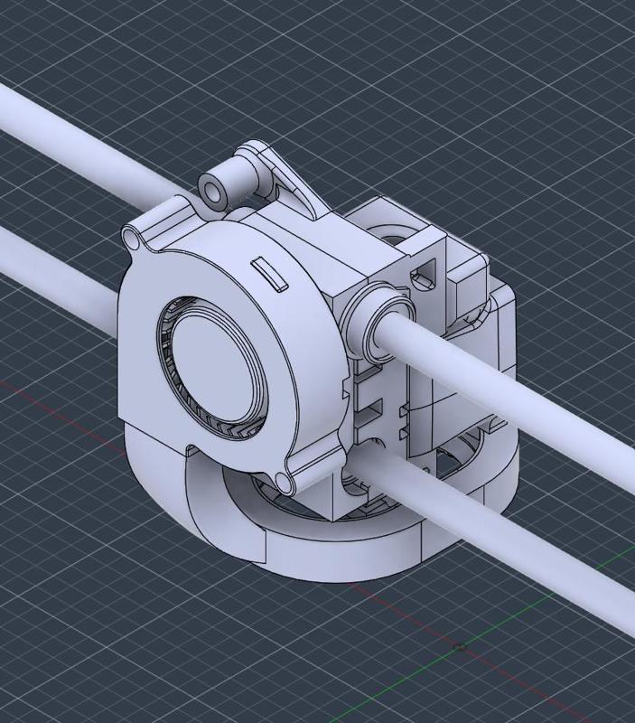 E3D v6 Print Head (Linear Bearing)