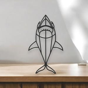 Shark Line Art - Desktop Line Art