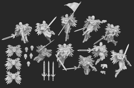 10X Battle Angels Presupported