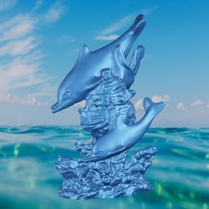 Dolphin seashell lookdown